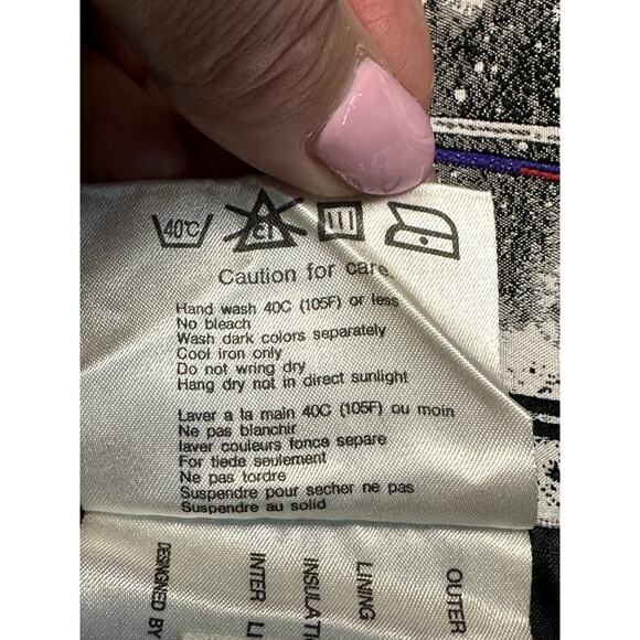 Vintage Phenix Sports Winter Cobalt Blue Multi Ski Vest Men's Size M - Picture 7 of 11